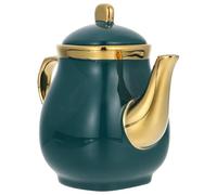 Healifty Bouteille à Huile et Vinaigre Céramique Légère et Élégante Pot à Assaisonnement Anti-goutte avec Couvercle Récipient pour Sauce Soja pour Cuisine Moderne