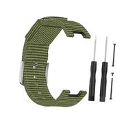 Healifty Bracelet Montre Toile Militaire et Confortable Compatible avec Montre Sport A1918 Bracelet Sport à Dégagement Rapide pour Hommes et Femmes Vert Militaire