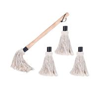 Healifty Brosse à Barbecue Pinceau à badigeonner en Bois et Coton Yarn 1 Set pour Barbecue Work et Steak Frying Couleur Aléatoire