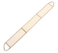 Healifty Brosse à Dos Exfoliante en Luffa Beige Longues Sangles Portable, Serviette Exfoliante Corps Unisexe pour Nettoyage et Massage