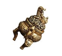 Healifty Brûleur Dencens Vintage Pur avec Trépied et Motif Chinois Porte pour Cônes Bâtons et Décoration Intérieure Zen pour et