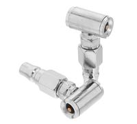 Healifty Buse de Gonflage Double Tête pour Pneus de Électrique et Adaptateur de Gonflage et Étanche pour Réparation Urgence