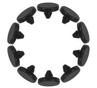 Healifty Butée de Pédale de Frein en Caoutchouc Haute Élasticité 30 Pièces Tampon de Contacteur de Feux Stop pour Accessoires Automobiles de Bruit et Usure Compatible Véhicules