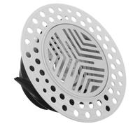 Healifty Cache-ventilation Rond en Abs Blanc pour Sortie D'air Conditionné Central, Installation Encastrée Invisible, Résistant la Déformation et Adapté aux Hôtels et Plafonds Domestiques