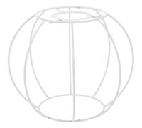 Healifty Cadre Abat-jour Métal Robuste Support Lampe de Table Vintage Armature Abat-jour DIY Pratique Cadre Lampe Chevet Salon et Résistant