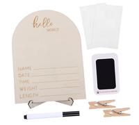 Healifty Cadre Photo Echographie avec Support et Clip Décoration Chambre Cadeau Shower Pratique et Polyvalent