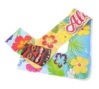 Healifty Cadre Photo Gonflable Bleu Ciel 75X65 CM Accessoire Photo pour Fête Cadre à Selfie Portable Léger en Plastique Décoration Estivale Plage et Hawaïenne