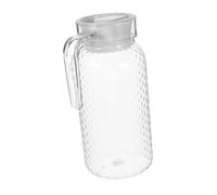 Healifty Carafe Eau Froide Acrylique Pichet Robuste sans Odeur Résistant Aux Chocs Chaleur pour Boissons Fraîches Maison et