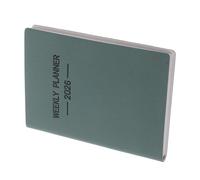 Healifty Carnet A7 2026 Mini Agenda Hebdomadaire Fin Vert Foncé, Bloc-notes Hebdomadaire Calendrier Annuel, Petit Journal Intime Portable pour Organisation Quotidienne et Gestion des