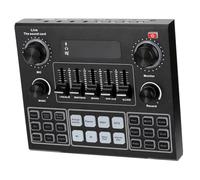 Healifty Carte USB Portable Mixeur Audio Stéréo avec Modificateur de Voix Compatible PC et Téléphone Portable Sans Installation Connexion Stable et Effets Sonores Couleur Couleur Aléatoire