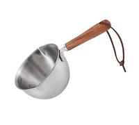 Healifty Casserole Acier Inoxydable avec Manche Petite Poêle Multifonction pour Chauffer Lait Beurre et Huile Pot de Fusion Compact pour Cuisine