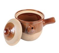 Healifty Casserole Terre Cuite pour Médecine Traditionnelle Chinoise Pot à Soupe de Chaleur et Sain pour Préparer des Remèdes Naturels Unique et