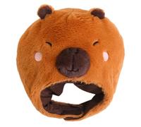 Healifty Chapeau Peluche Gros Rongeur Drôle pour Fête Costume Animal Cosplay Accessoire Photo Amusant