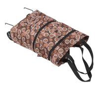 Healifty Chariot Courses avec Roues Grand Panier de Rangement Extérieur Léger et Résistant Panier de Caddie Réutilisable pour Supermarché et Voyage