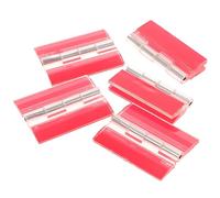 Healifty Charnière Autocollante Charnière À Piano Continue 5 Pièces En Acier Inoxydable Avec Ruban De Montage Double Face Pré-Appliqué Pour Armoires Verre Et Projets DIY