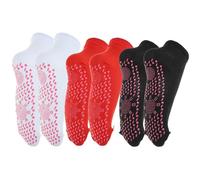 Healifty Chaussettes Auto-Chauffantes 3 Paires - Chaussettes Chauffantes Magnétiques Pour Hommes Et Femmes De Massage Chaudes Respirantes Chaudes