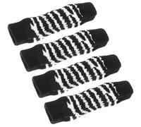 Healifty Chaussettes pour Chien en Coton Respirant, Protège-Pattes Imperméables Taille M, Paires de Coudières Réutilisables pour Animaux, Adaptées aux Promenades en Extérieur et Temps