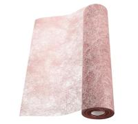 Healifty Chemin de Table Glitters Réutilisable Tissu Non Tissé avec Finition Métallisée Décoration pour Mariages et Rosé