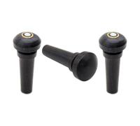 Healifty Cheville de Violon en Ébène 3 Pièces, Accessoire pour Violon, Cheville de Chevalet de Violon Acoustique, Facile à Installer, Réglage Sonore, Usage Orchestre