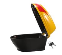 Healifty Coffre Arrière pour Moto Top-Case Petit Coffre de Rangement Compartiment pour Scooter