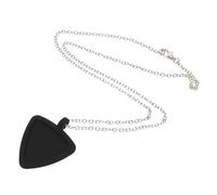 Healifty Collier de Rangement Médiators Guitare Silicone Forme Cœur Porte-médiators Double Face Léger et Pratique pour Basses Ukulélés et Musiciens Déplacement