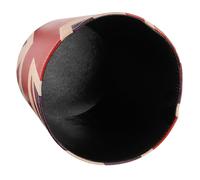 Healifty Corbeille à Déchets Vintage sans Couvercle en Cuir Synthétique, Grand Modèle 15l, Design Drapeau Britannique, Seau de Stockage Cuisine, Salon et Bureau, Panier de Rangement