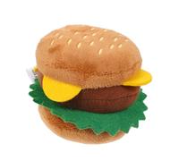 Healifty Couineur pour Chien en Peluche Résistant aux Morsures Design Imitation Nourriture, Interactif pour Chiots pour Jouer et Mâcher
