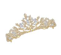 Healifty Couronne de Cheveux Créative pour Femme Accessoire de Coiffure de Mariage avec Strass pour Mariages et Fêtes