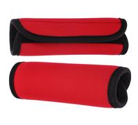 Healifty Coussin Antidérapant pour Barres Horizontales Et Haltères, Protection Amovible en Polyester Rouge 14X13.3X1.5Cm, 2Pcs pour Entraînement Musculation Et Power-Lifting