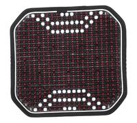 Healifty Coussin De Siège Bois avec Billes Housse De Siège pour Voiture Et Camion Coussin Ventilé Et Massant pour Confort Au Bureau