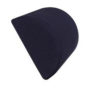 Healifty Coussin Demi-roulé en Mousse à Mémoire de Forme pour Jambes, Soutien Lombaire Portable en Coton Polyester Léger, pour Bureau et Sommeil