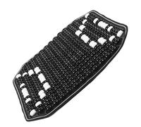 Healifty Coussin Siège Auto Perlé Noir, Housse Rafraîchissante Ventilée, Compatible Voiture/suv/camion, Coussin De Protection Respirant, Confort Été Pour Conducteur Et Passager