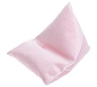Healifty Coussin Support Tablette Multi-Angle Confortable Triangulaire en Peluche Rose de Lecture pour Téléphone et Livres pour Navigation sur Herbe ou Maison