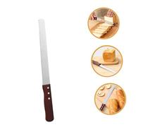 Healifty Couteau à Acier Inoxydable avec Manche Outil de Découpe Réutilisable pour Gâteau Toast Ustensile de Cuisine et Antirouille