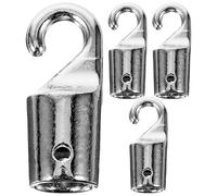 Healifty Crochet pour Stores Métalliques 4 Pièces Embouts de Baguette de Store Connecteur de Baguette Aveugle Accessoires pour Remplacement