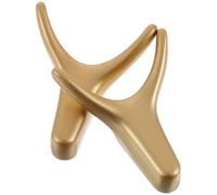 Healifty Crochets Muraux en Corne de Vache 2 Pièces pour Entrée, Porte-Clés et Porte-Parapluie