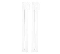 Healifty Crochets Transparents pour Aquarium 2pcs en Abs Légers et Robustes pour Plateforme de Repos et Boîte D’éclosion Adaptés pour Aquarium et Reptiles