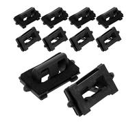 Healifty de Garniture de en Plastique Kit de Pinces de Fixation 10 Fixations Clips de Retenue à Poussée Automatique pour Toit Intérieur de Voiture Compatibles Véhicules Allemand
