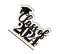 Healifty Décoration De Table Pour Remise De Diplôme Adornment Forme De Chapeau De Graduation Élément De Fête Festif Et Amusant Pour Célébrer La Réussite