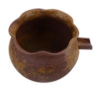 Healifty Déversoir Étang Céramique Cascade pour Fontaine Extérieure Pots Artisanaux pour Décoration Étang Fontaine Eau De Table pour Patio Ou Cour