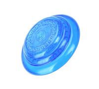 Healifty Disque Volant pour Chien Résistant aux Morsures, à Mâcher en TPR Bleu Moyen, Interactif pour Entraînement et Jeu en Extérieur, pour Chiot, Accessoires pour Animaux de Compagnie