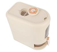 Healifty Distributeur de Riz Hermétique PP pour Céréales Farine Noix Seau de Stockage Alimentaire avec Bouton Doseur Design Moderne et Capacité Familiale