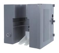 Healifty Distributeur de Savonnette Liquide Automatique Mural en Plastique Circuit Intégré, Design Élégant et Moderne, Installation Encastrée Derrière Miroir pour Hôtel