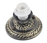 Healifty Douille Vintage pour Plafonnier Socle de Lampe Résistant et Facile à Installer Adapté pour Lustres et Appliques Design Classique et Léger