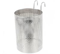 Healifty ÉGouttoir À Couverts en Acier Inoxydable 14.80X9.00X9.00Cm Porte-Couverts Suspendu avec Support De Baguettes Et Panier ÉGouttoir pour Cuisine OrganiséE Et SéChage Facile