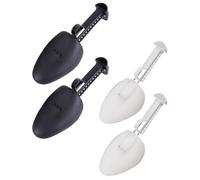 Healifty Embauchoir réglable 2 paires Extenseur de bottes anti-déformation avec ressort, outil de rangement de chaussures pour la plupart des chaussures, paquet de 4 pièces