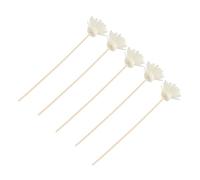 Healifty Ensemble De 5 Bâtonnets Diffuseurs Parfumés Rotin et Fleurs de Chrysanthème de Bâtons Aromatiques pour Remplacement Diffuseurs Huiles Essentielles Décoration et Parfum Naturel pour