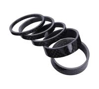 Healifty Entretoises de Direction Fibre pour Vélo Kit Durables et Résistantes Chaleur Ajustement Précis pour Potence et Fourche Compatibles VTT et Route