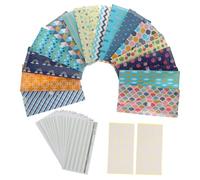 Healifty Enveloppes Budget Réutilisables avec Fiches Budget et Autocollants Porte-feuilles Liquide pour Gestion des Dépenses Au Quotidien Pratique et Portable