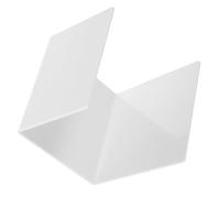 Healifty Étagère pour Extensions de Cils Blanche Coussin Ergonomique pour Greffe de Cils Support Compact et Portable Organisateur D’Outils Usage Professionnel et Personnel